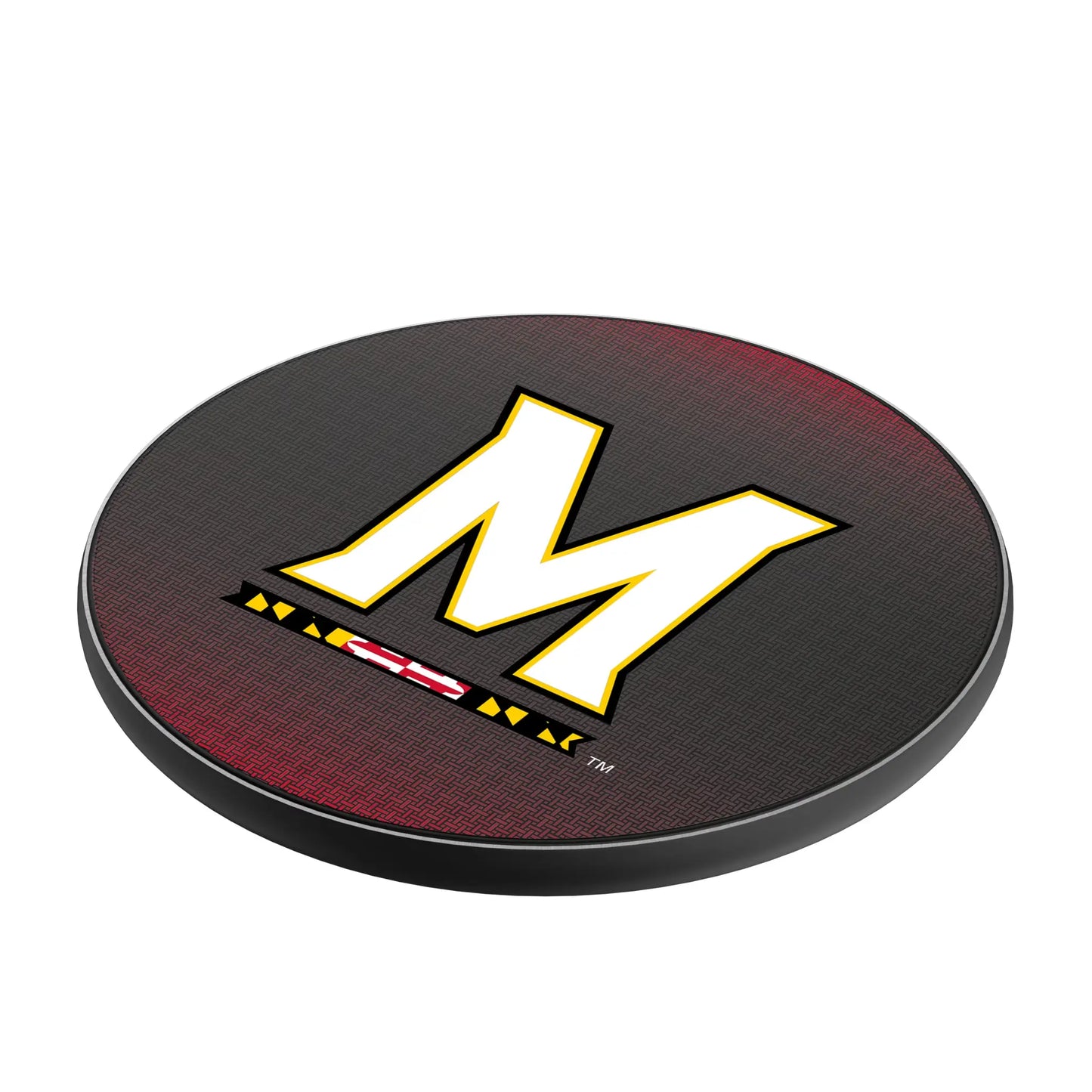 University of Maryland Terrapins Linen 15-Watt Wireless Charger