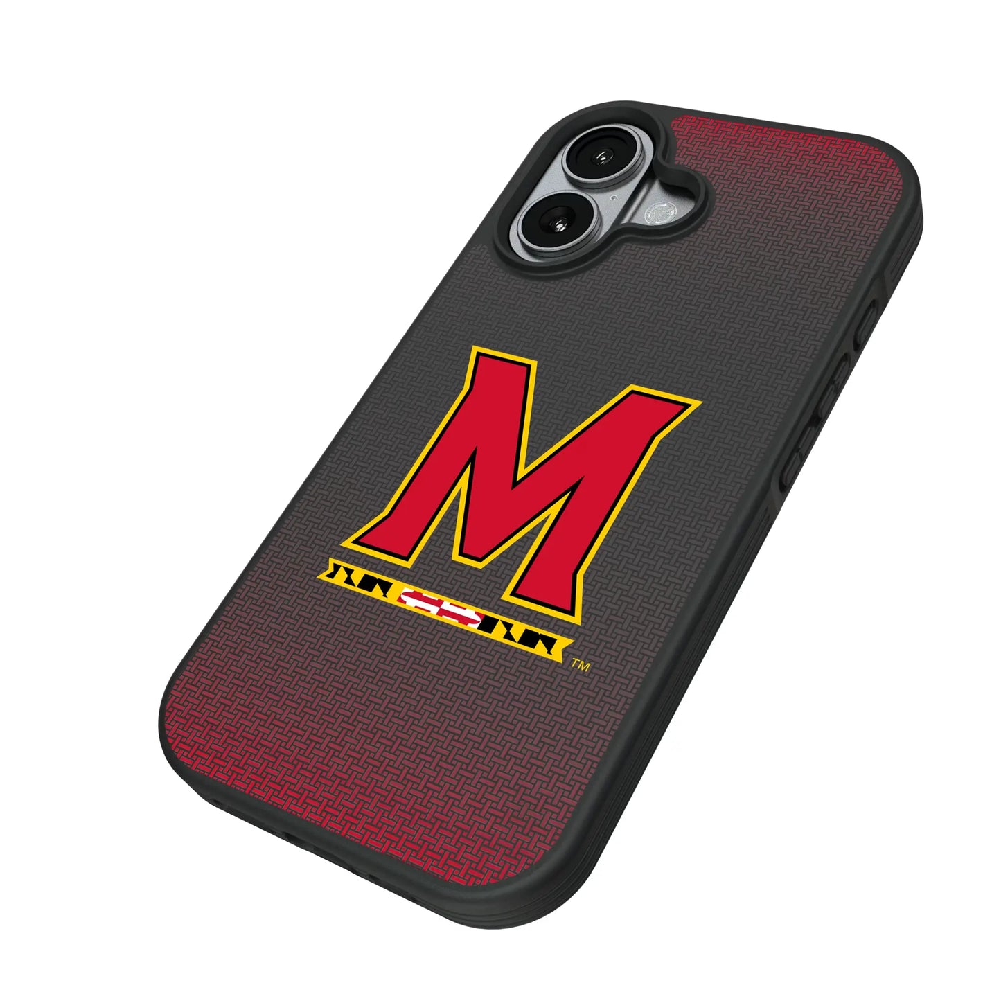 University of Maryland Terrapins Linen Bump Phone Case for Apple iPhone