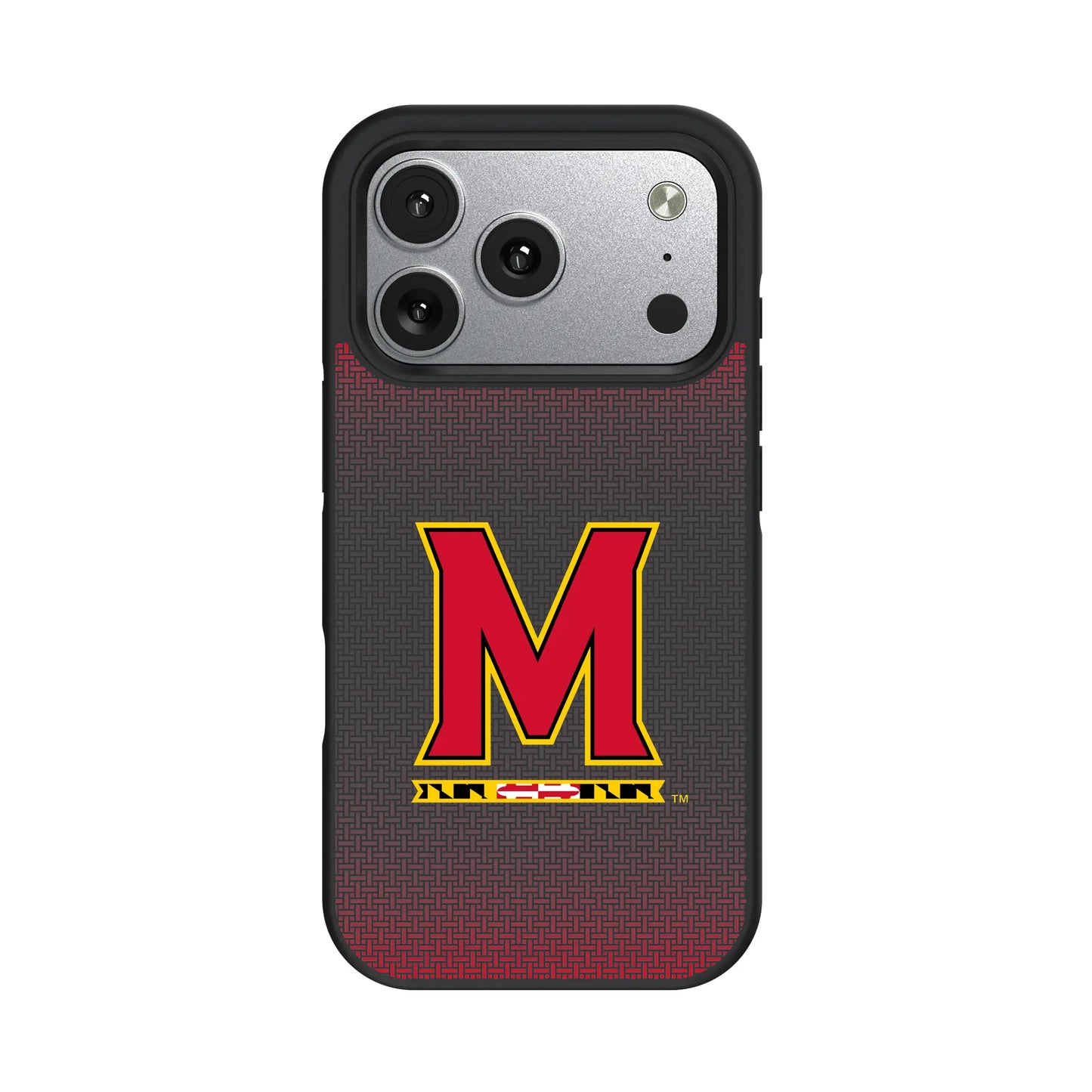 University of Maryland Terrapins Linen Bump Phone Case for Apple iPhone