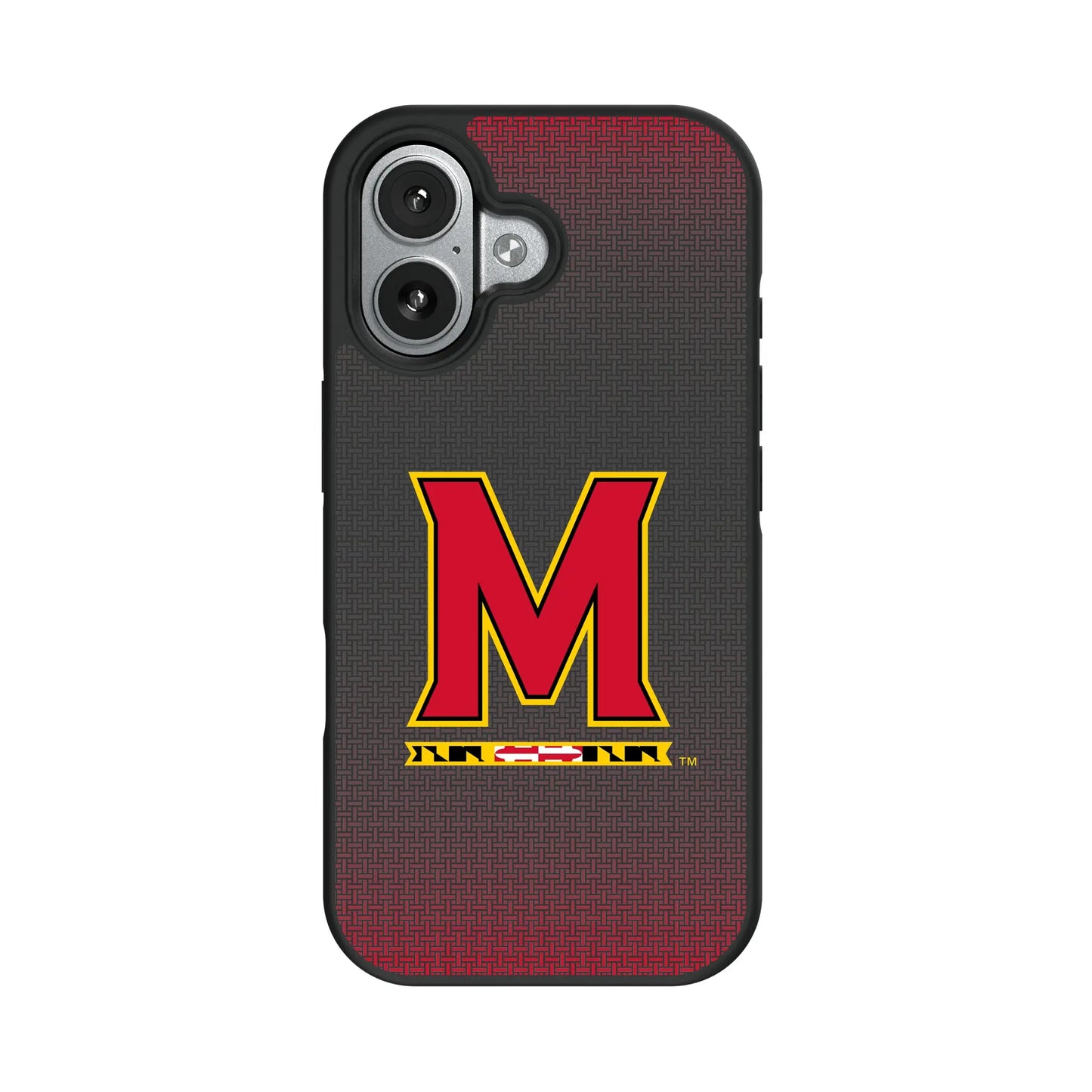 University of Maryland Terrapins Linen Bump Phone Case for Apple iPhone