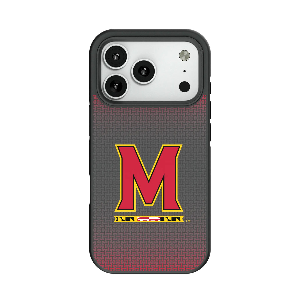 University of Maryland Terrapins Linen Bump Phone Case for Apple iPhone
