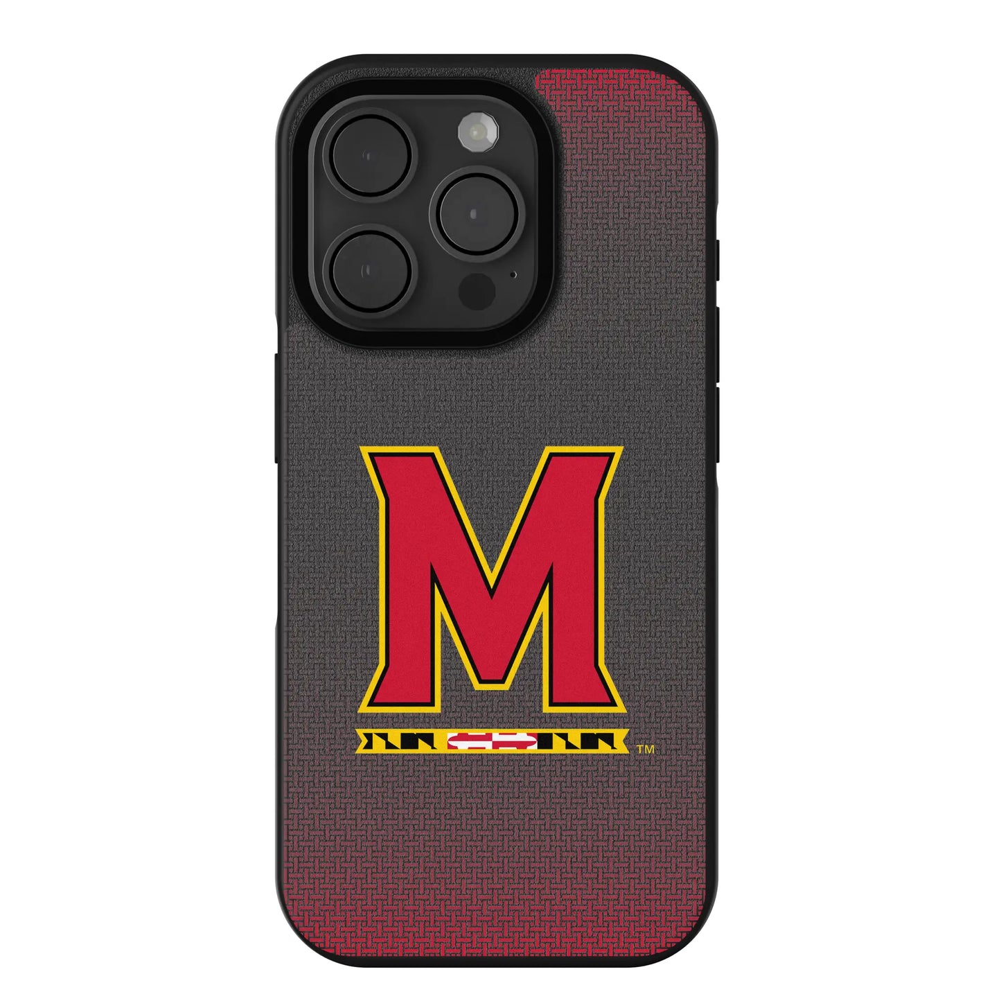 University of Maryland Terrapins Linen Bump Phone Case for Apple iPhone