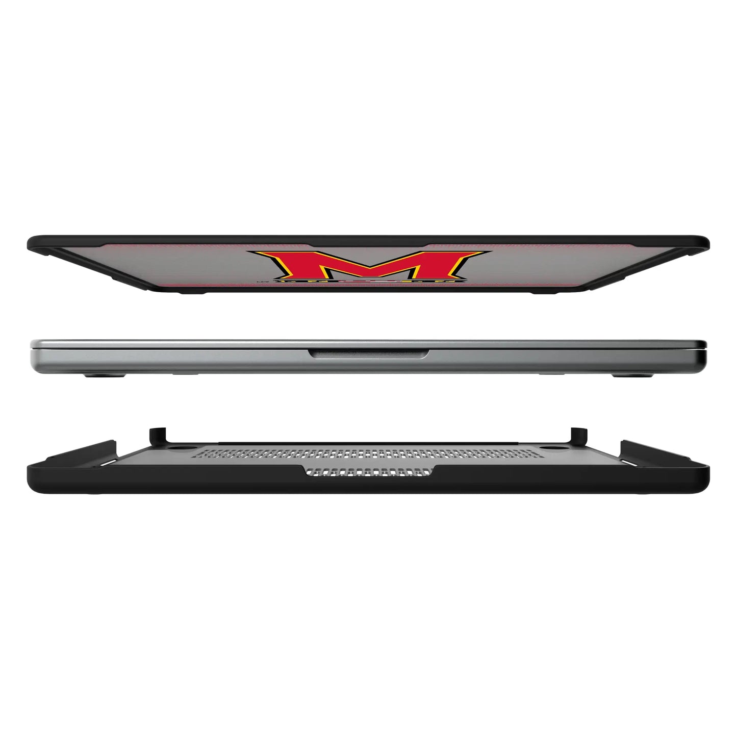 University of Maryland Terrapins Linen Laptop Case for Apple MacBook