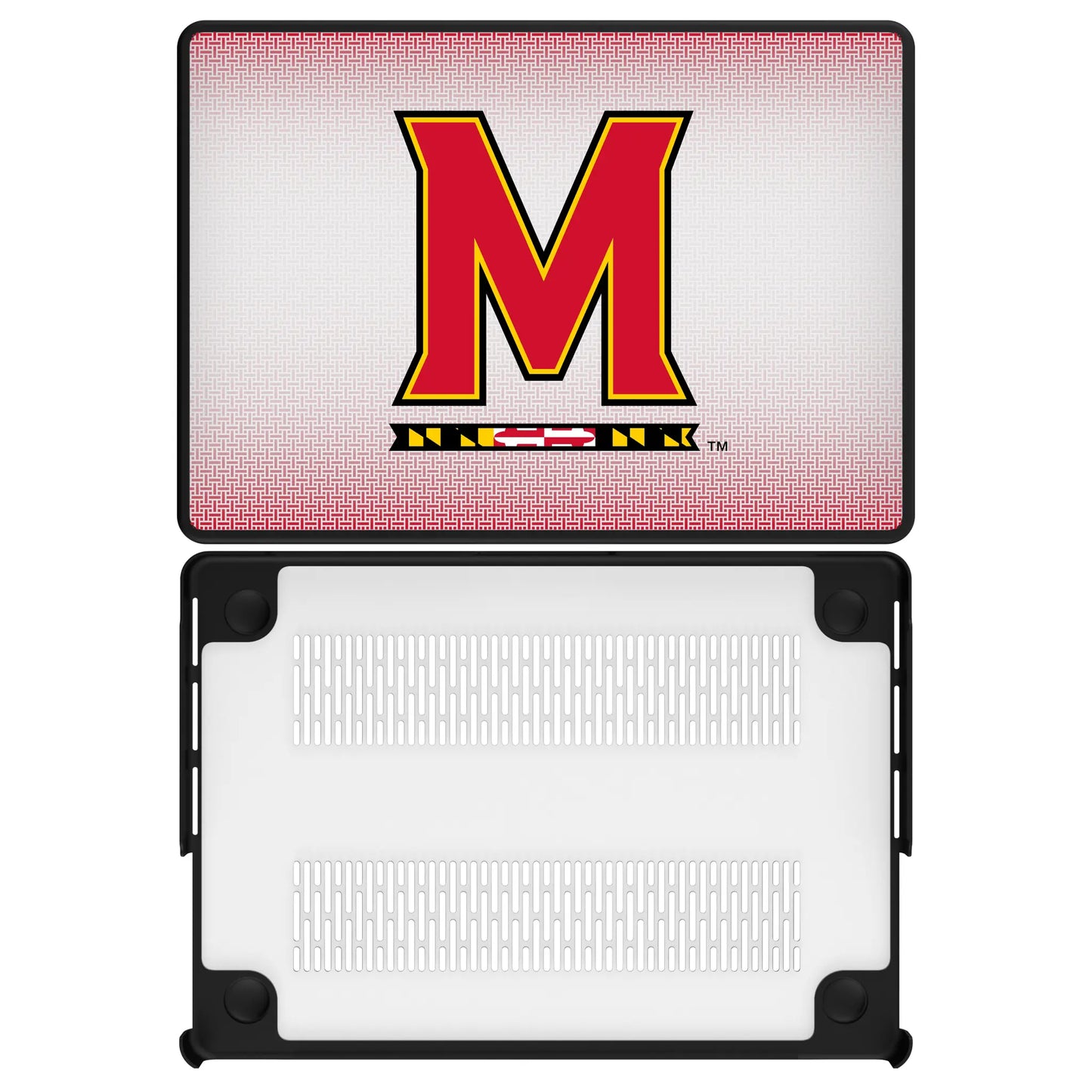 University of Maryland Terrapins Linen Laptop Case for Apple MacBook