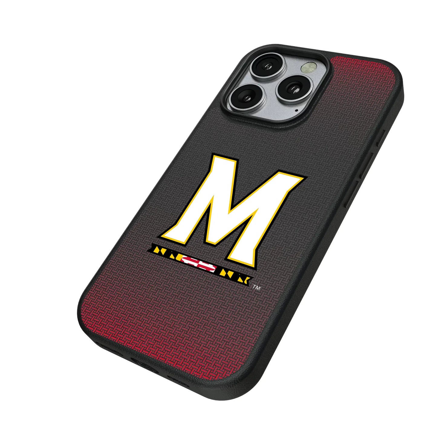 University of Maryland Terrapins Linen MagSafe Compatible Phone Case for Apple iPhone