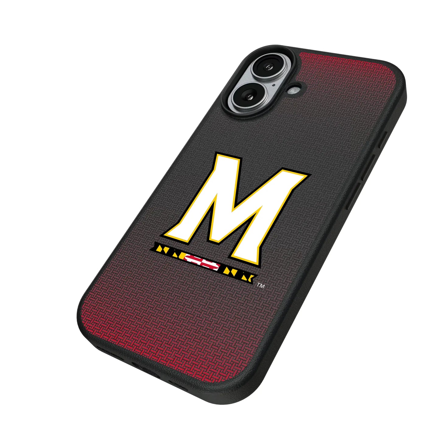 University of Maryland Terrapins Linen MagSafe Compatible Phone Case for Apple iPhone