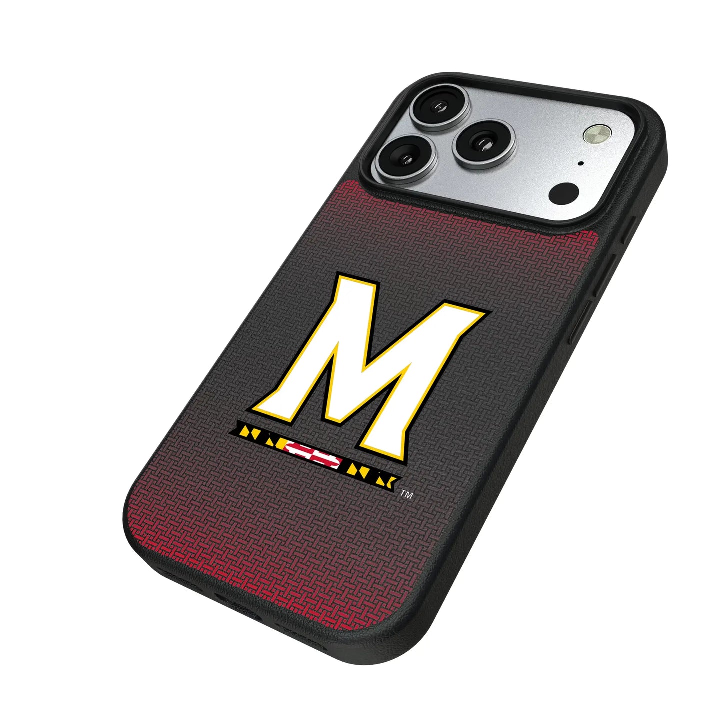University of Maryland Terrapins Linen MagSafe Compatible Phone Case for Apple iPhone