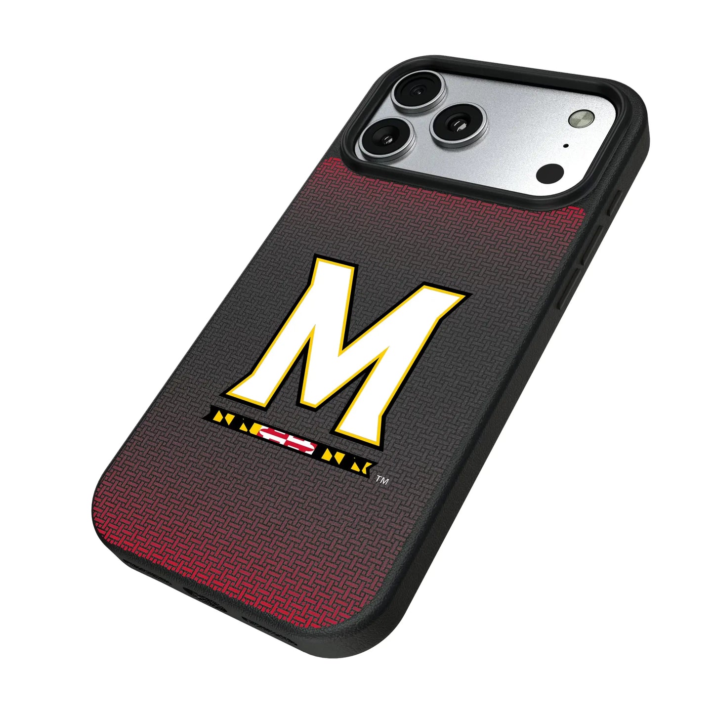 University of Maryland Terrapins Linen MagSafe Compatible Phone Case for Apple iPhone