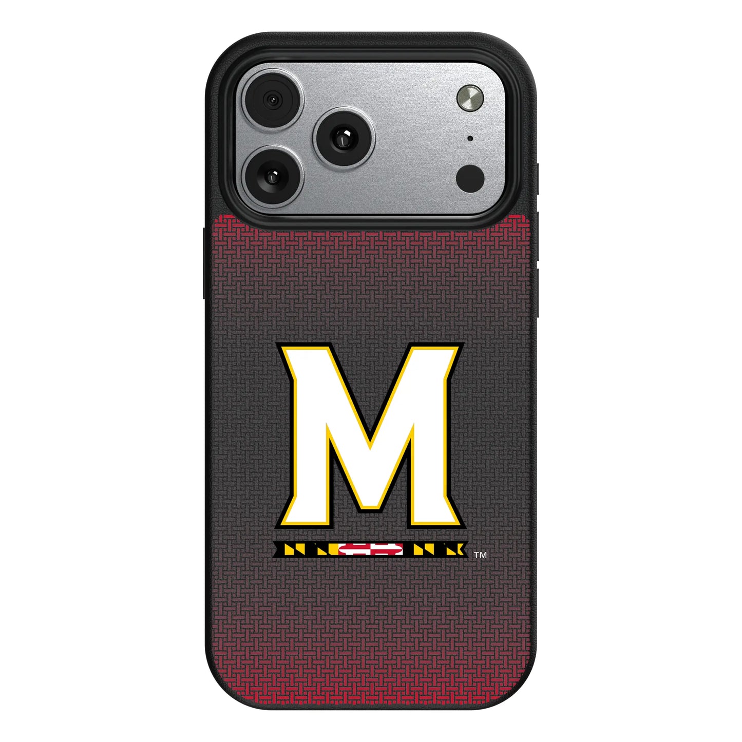 University of Maryland Terrapins Linen MagSafe Compatible Phone Case for Apple iPhone