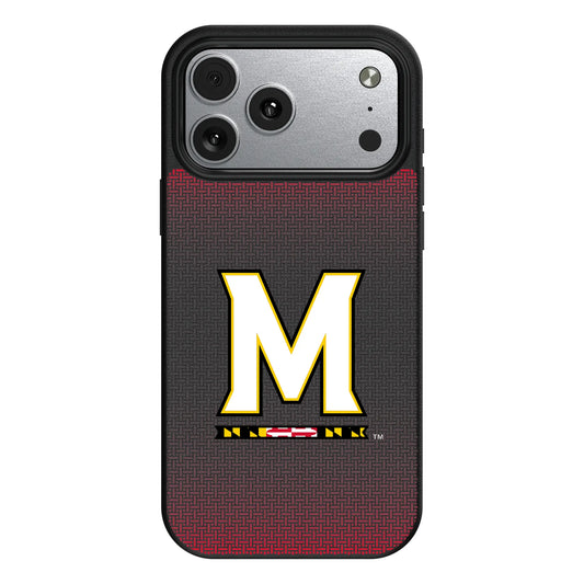 University of Maryland Terrapins Linen MagSafe Compatible Phone Case for Apple iPhone