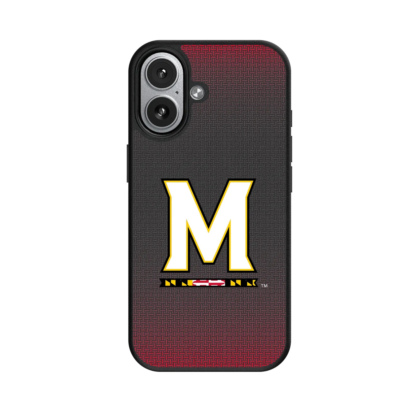 University of Maryland Terrapins Linen MagSafe Compatible Phone Case for Apple iPhone