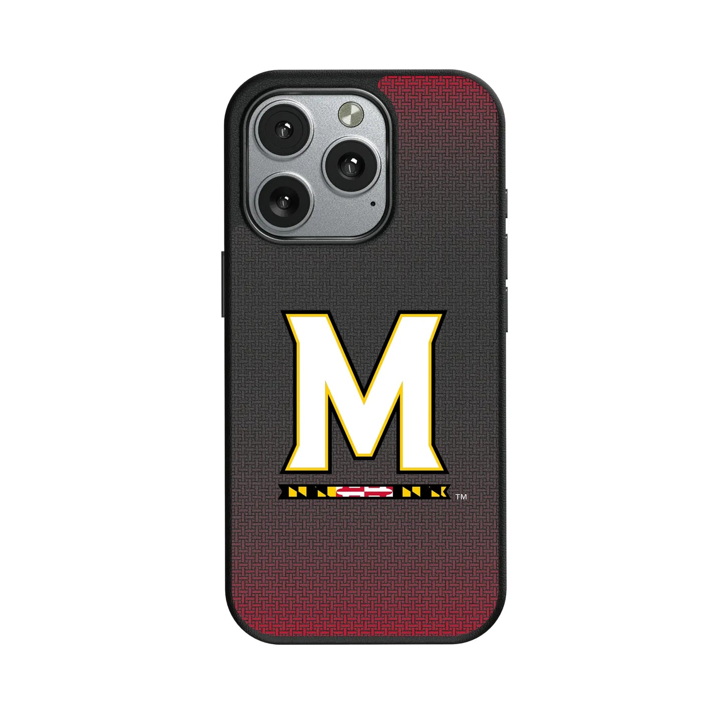 University of Maryland Terrapins Linen MagSafe Compatible Phone Case for Apple iPhone