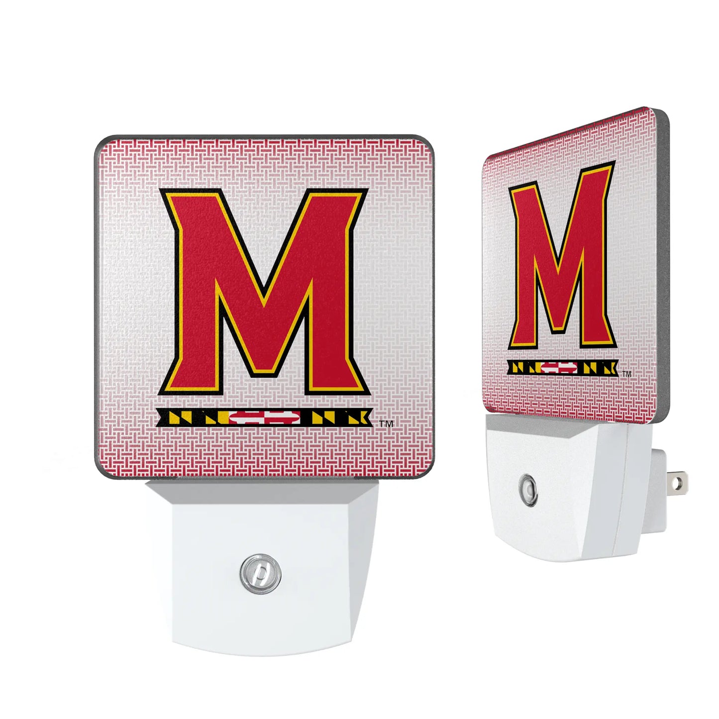 University of Maryland Terrapins Linen Night Light 2-Pack