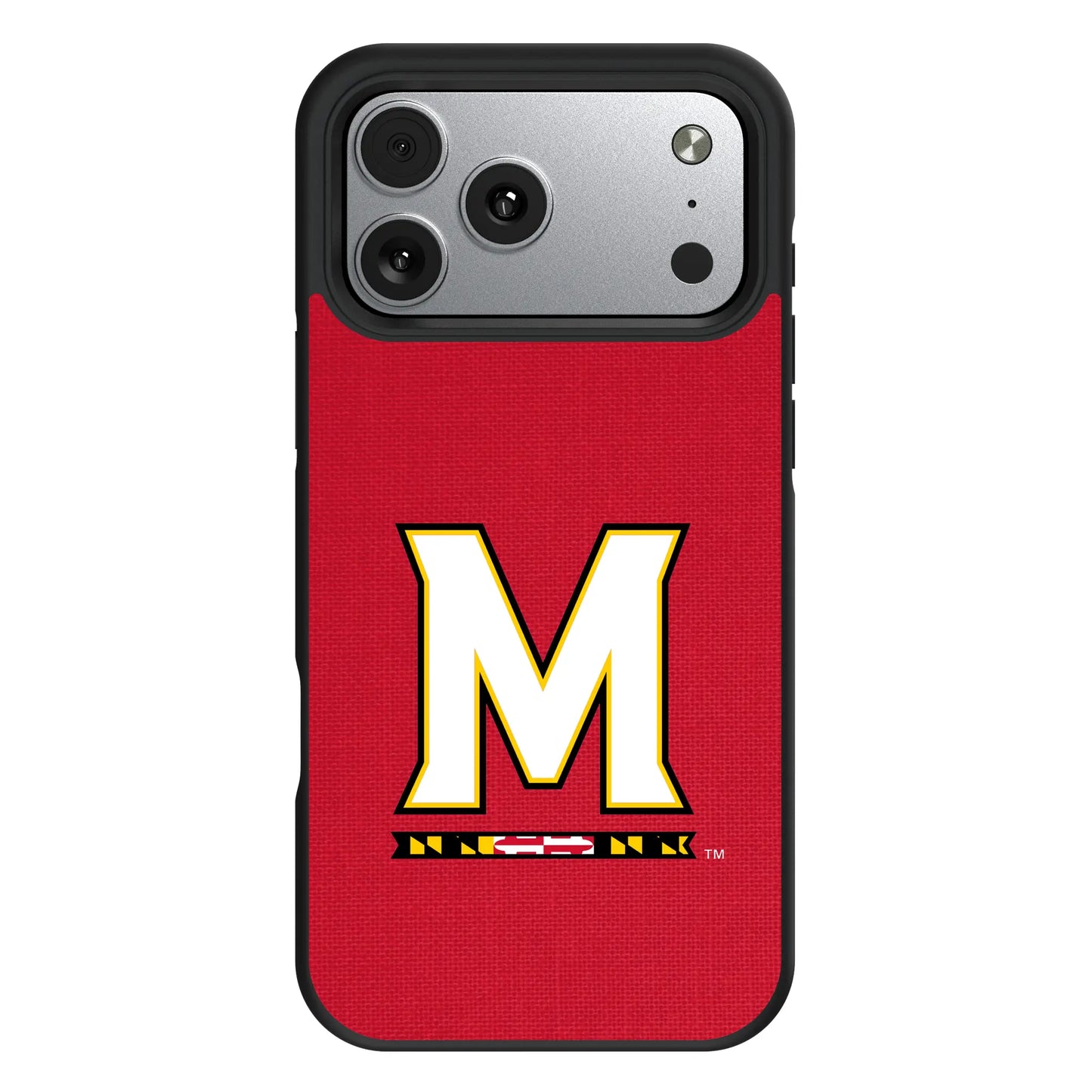 University of Maryland Terrapins Solid Bump Phone Case for Apple iPhone