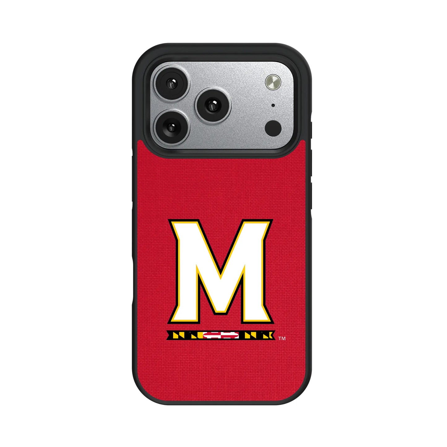 University of Maryland Terrapins Solid Bump Phone Case for Apple iPhone