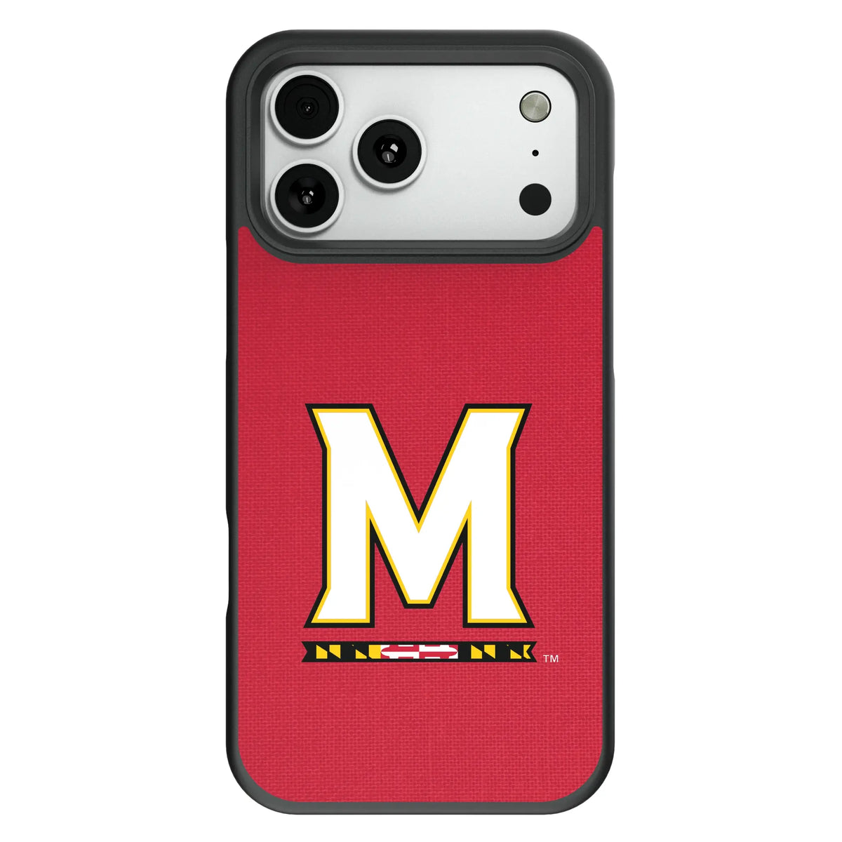 University of Maryland Terrapins Solid Bump Phone Case for Apple iPhone