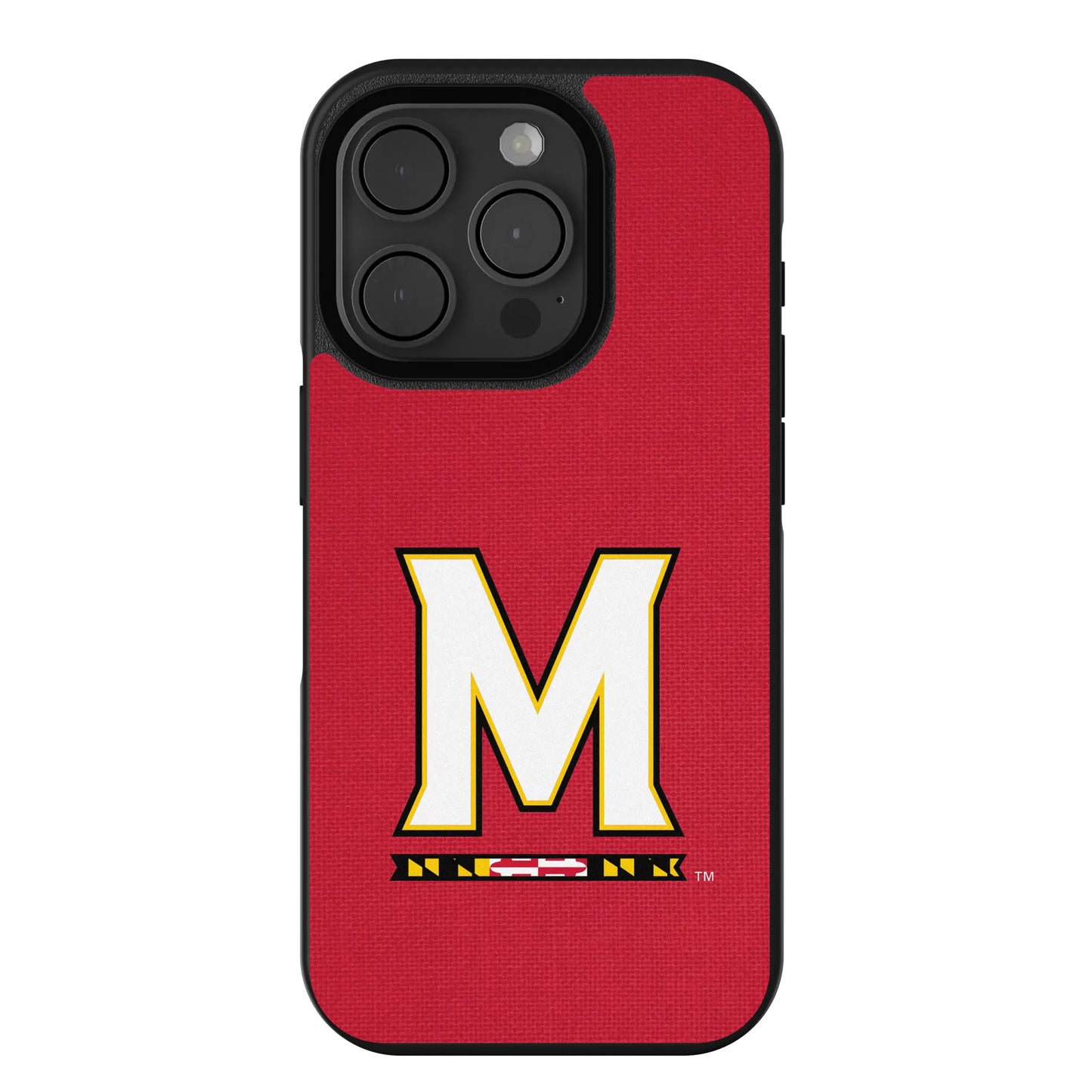 University of Maryland Terrapins Solid Bump Phone Case for Apple iPhone