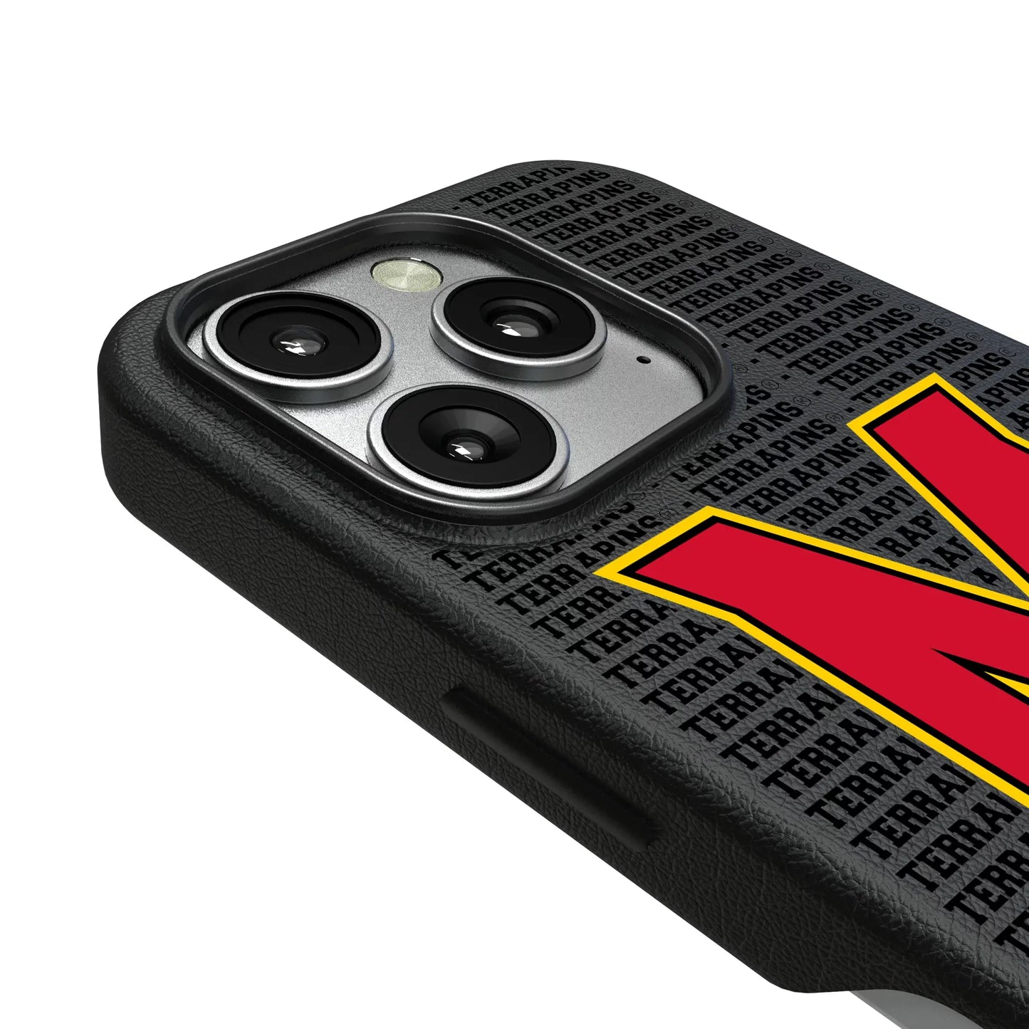 University of Maryland Terrapins Text Backdrop MagSafe Compatible Phone Case for Apple iPhone