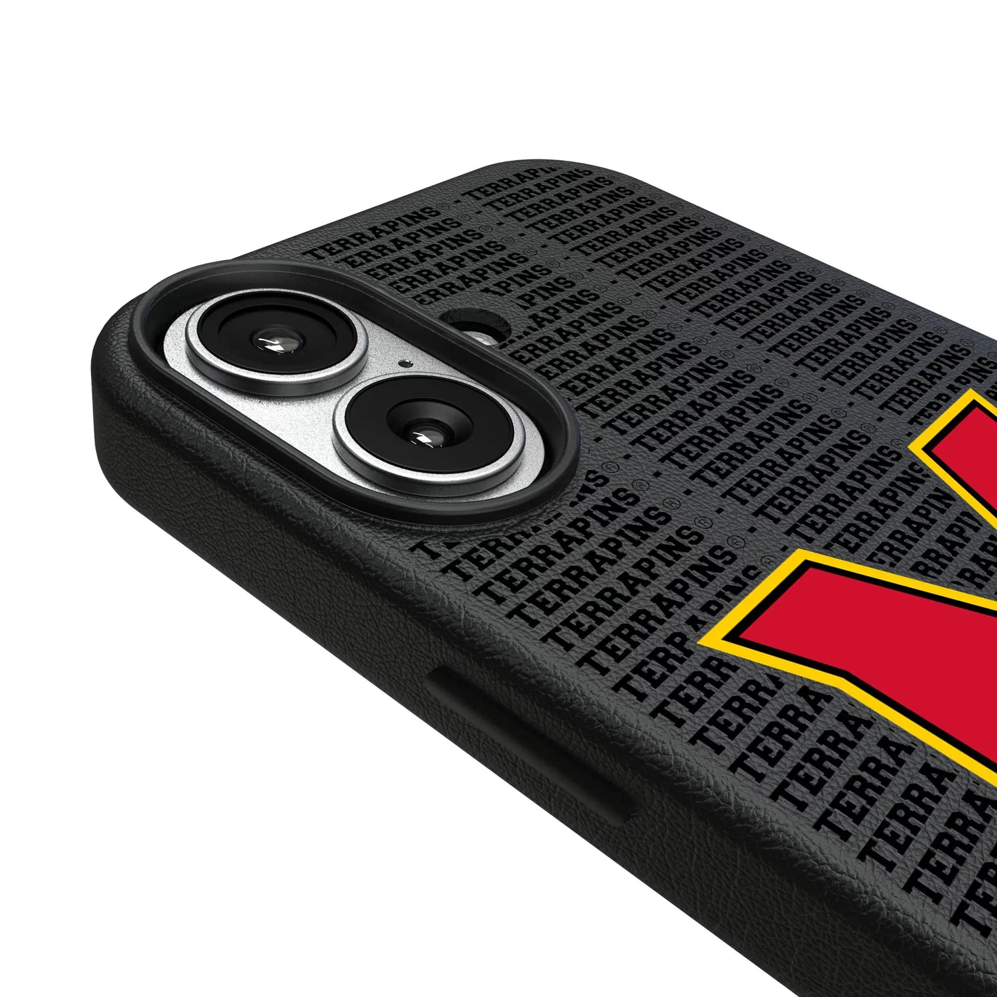 University of Maryland Terrapins Text Backdrop MagSafe Compatible Phone Case for Apple iPhone