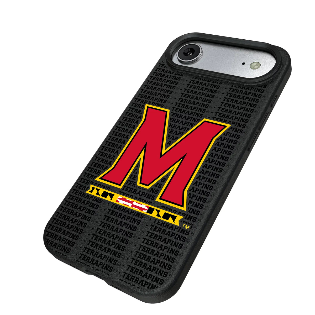University of Maryland Terrapins Text Backdrop MagSafe Compatible Phone Case for Apple iPhone