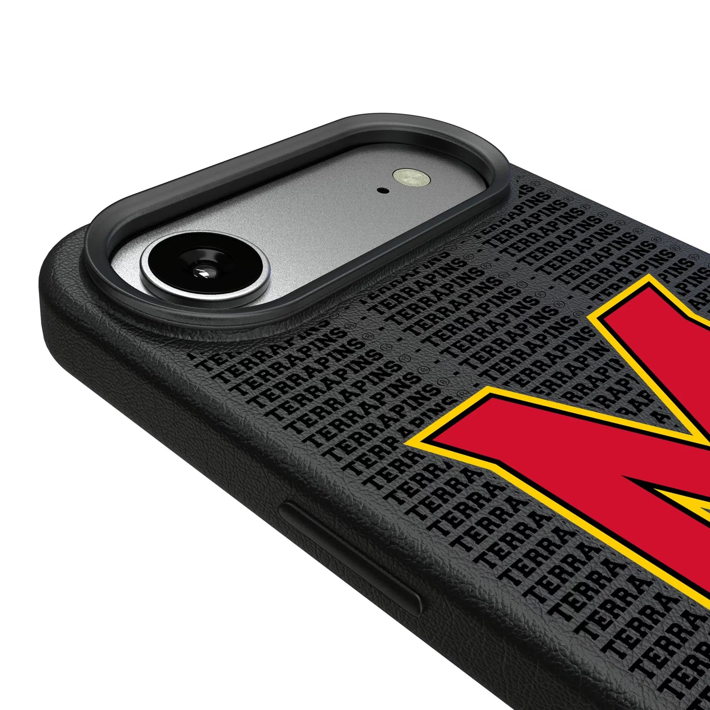 University of Maryland Terrapins Text Backdrop MagSafe Compatible Phone Case for Apple iPhone