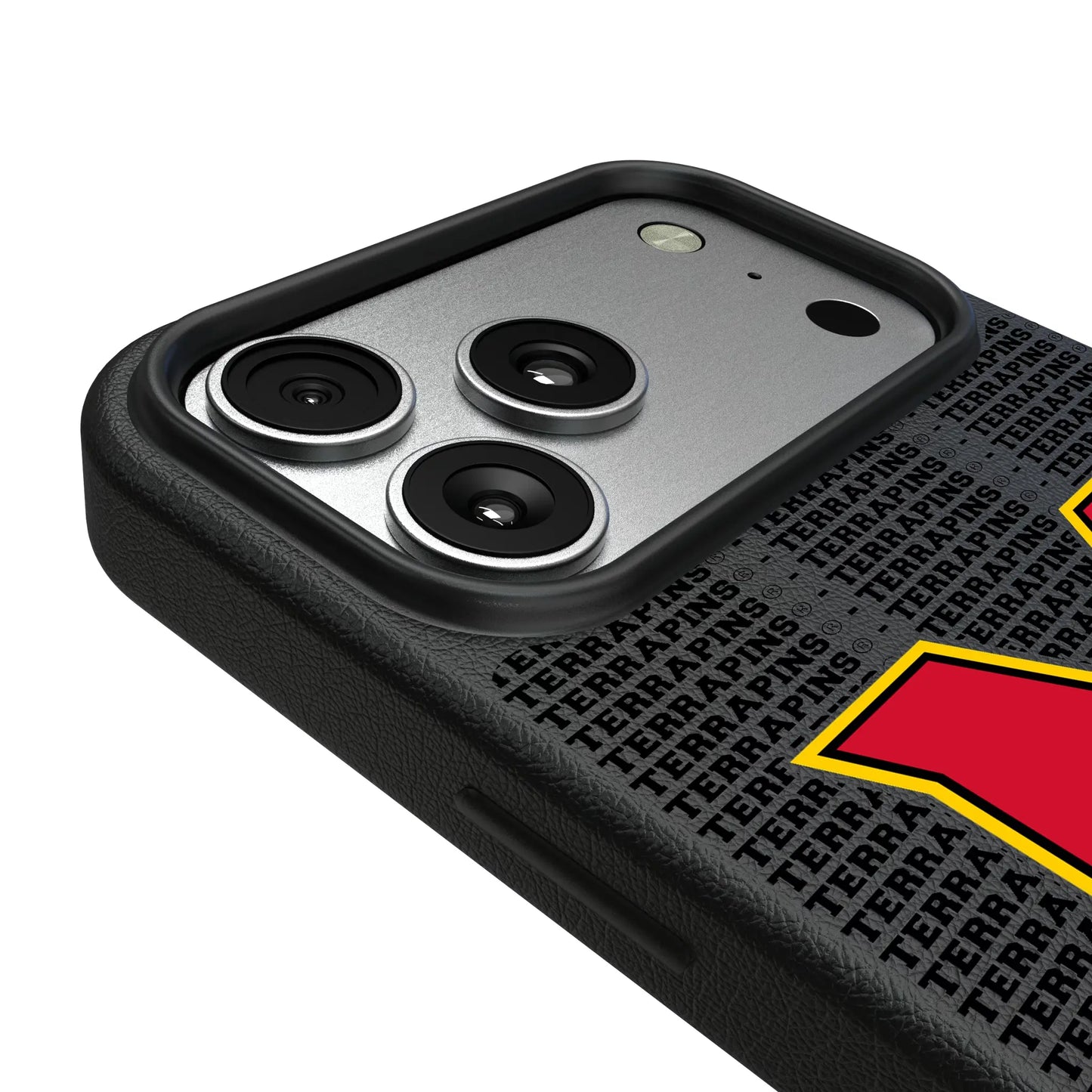 University of Maryland Terrapins Text Backdrop MagSafe Compatible Phone Case for Apple iPhone