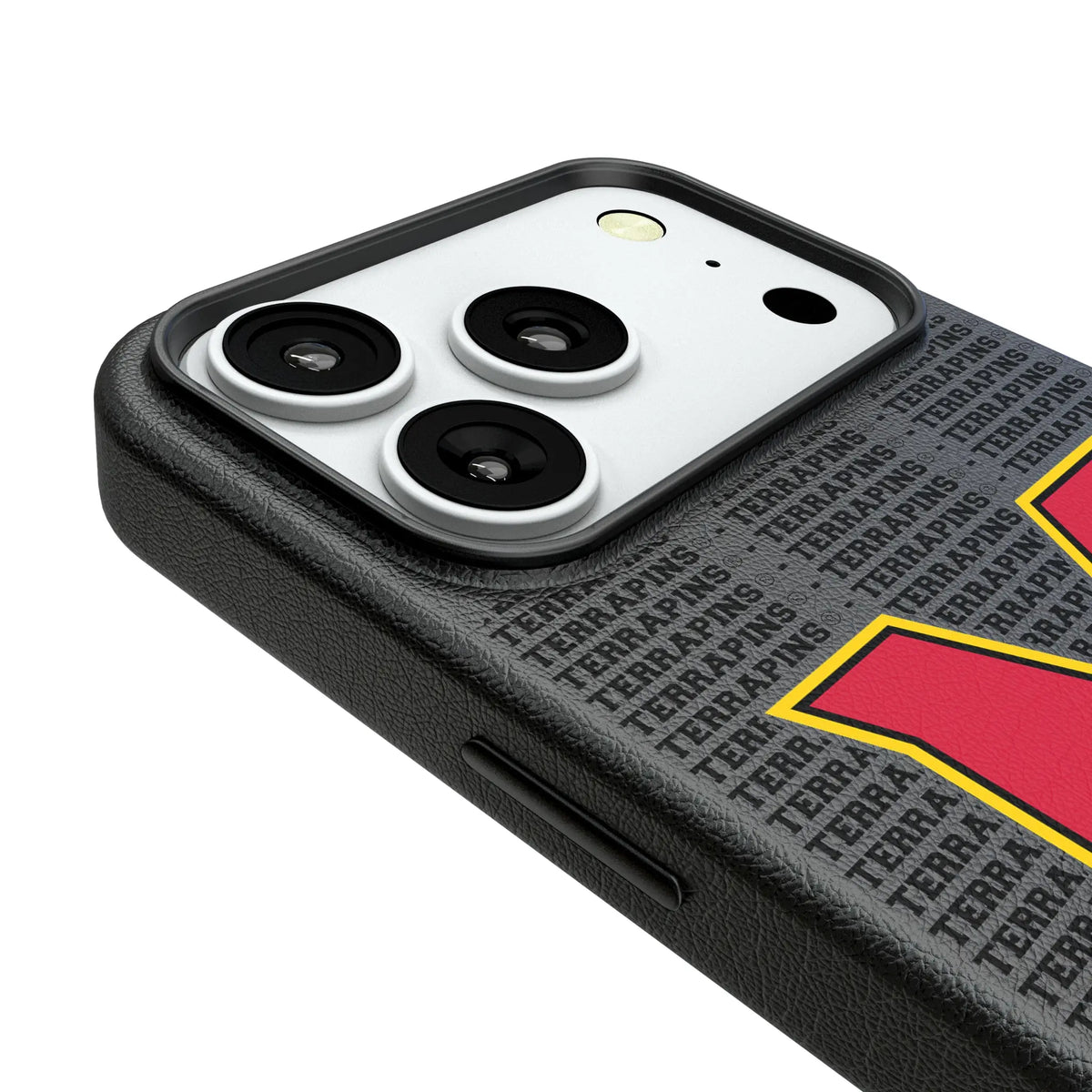 University of Maryland Terrapins Text Backdrop MagSafe Compatible Phone Case for Apple iPhone