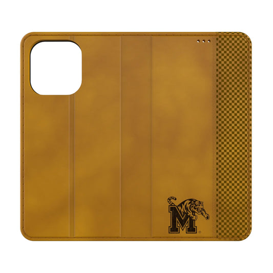 University of Memphis Tigers Burn Folio Phone Case for Apple iPhone