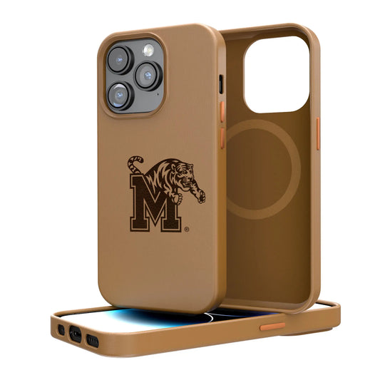 University of Memphis Tigers Burn MagSafe Compatible Phone Case for Apple iPhone 14 Series