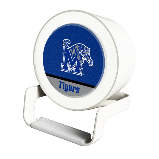University of Memphis Tigers Endzone Solid Night Light Charger and Bluetooth Speaker