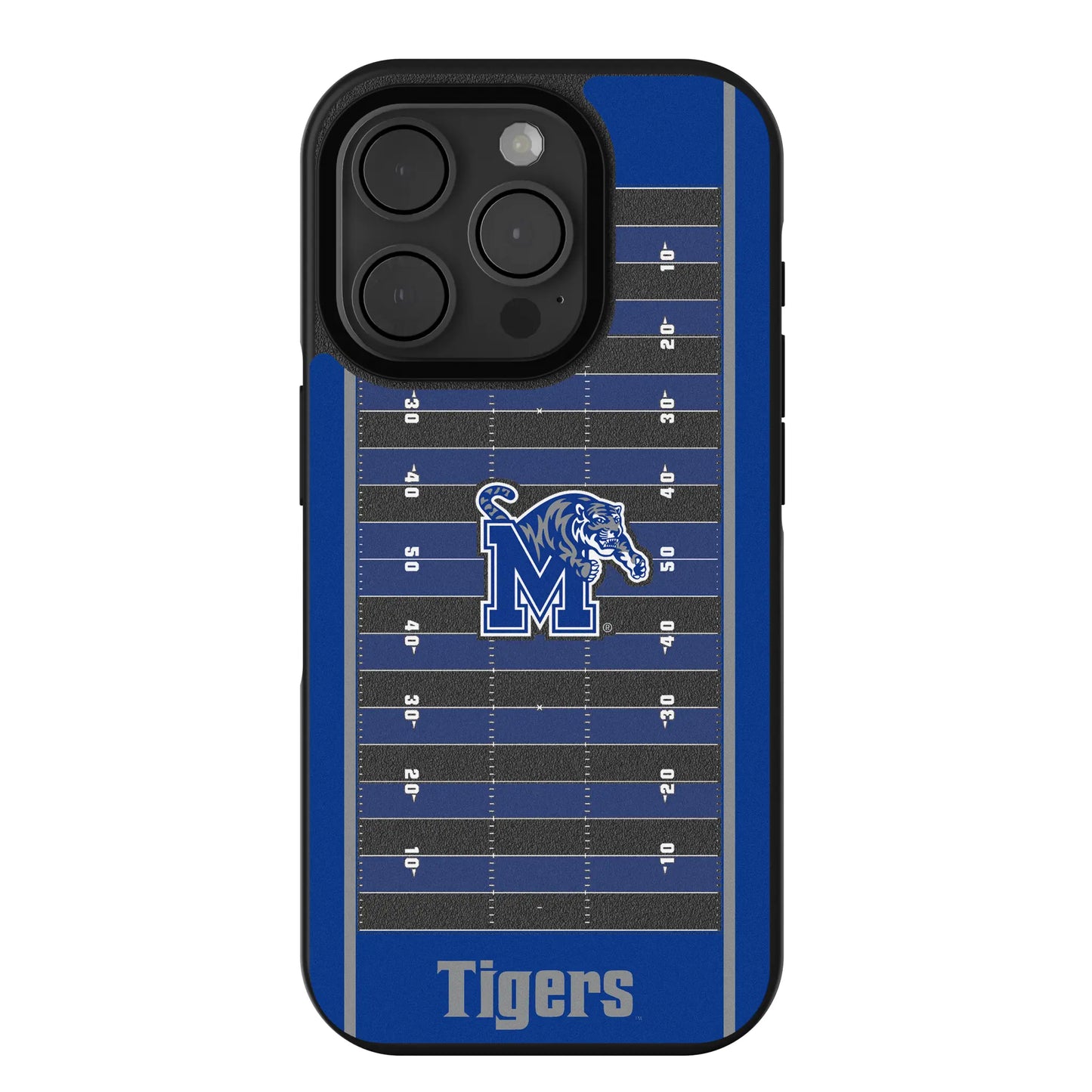 University of Memphis Tigers Field Bump Phone Case for Apple iPhone