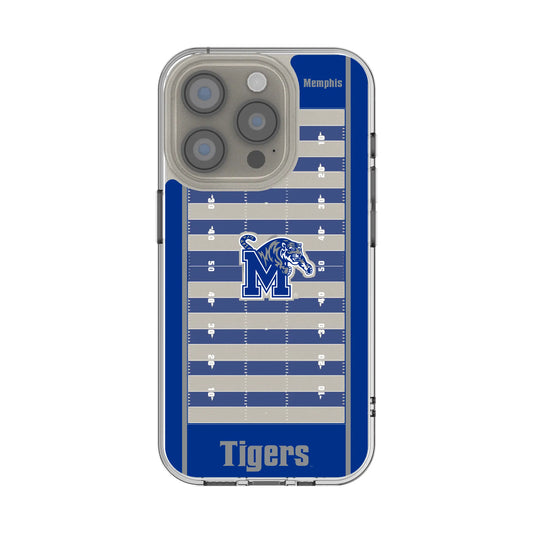 University of Memphis Tigers Field Clear Phone Case for Apple iPhone