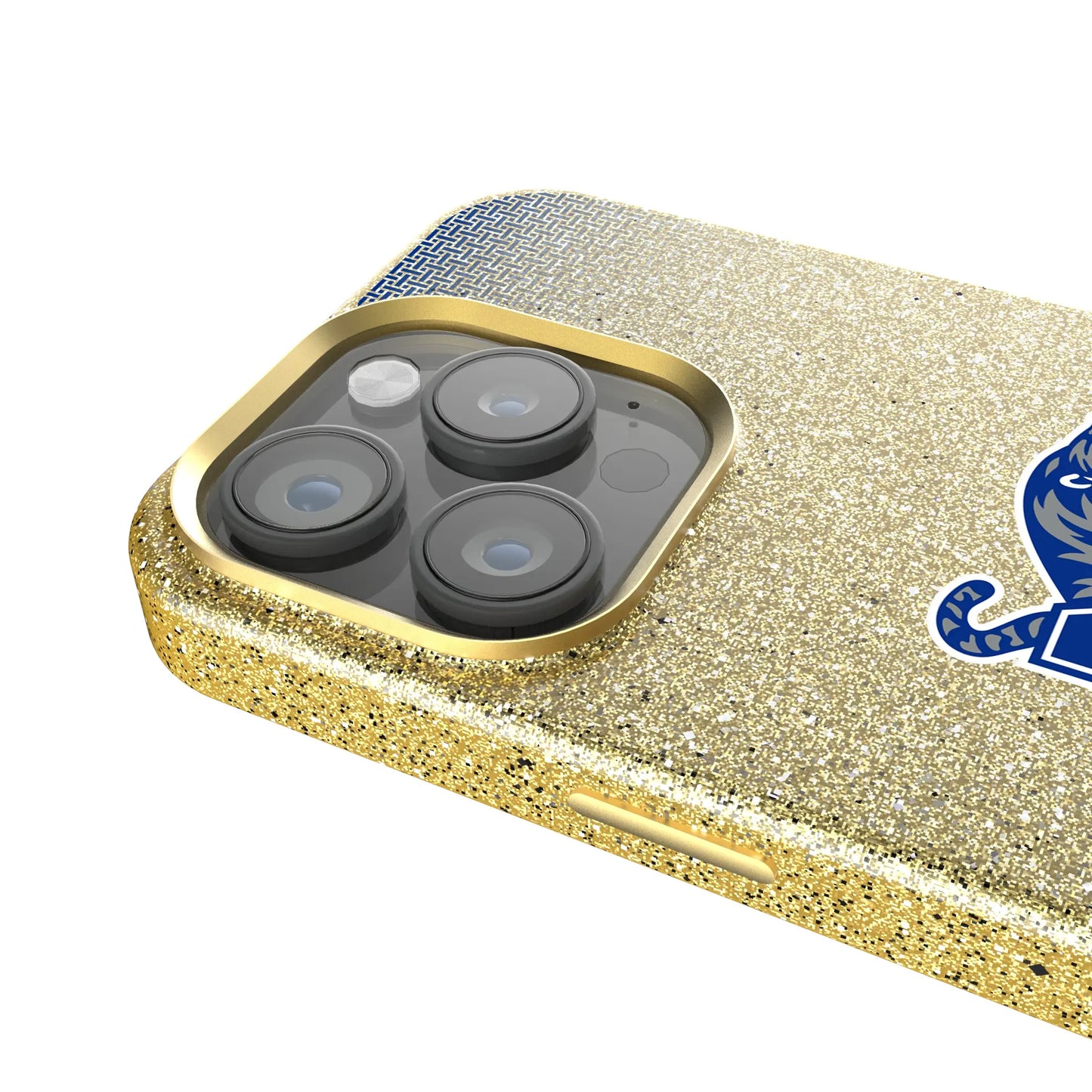 University of Memphis Tigers Linen Bling Phone Case for Apple iPhone