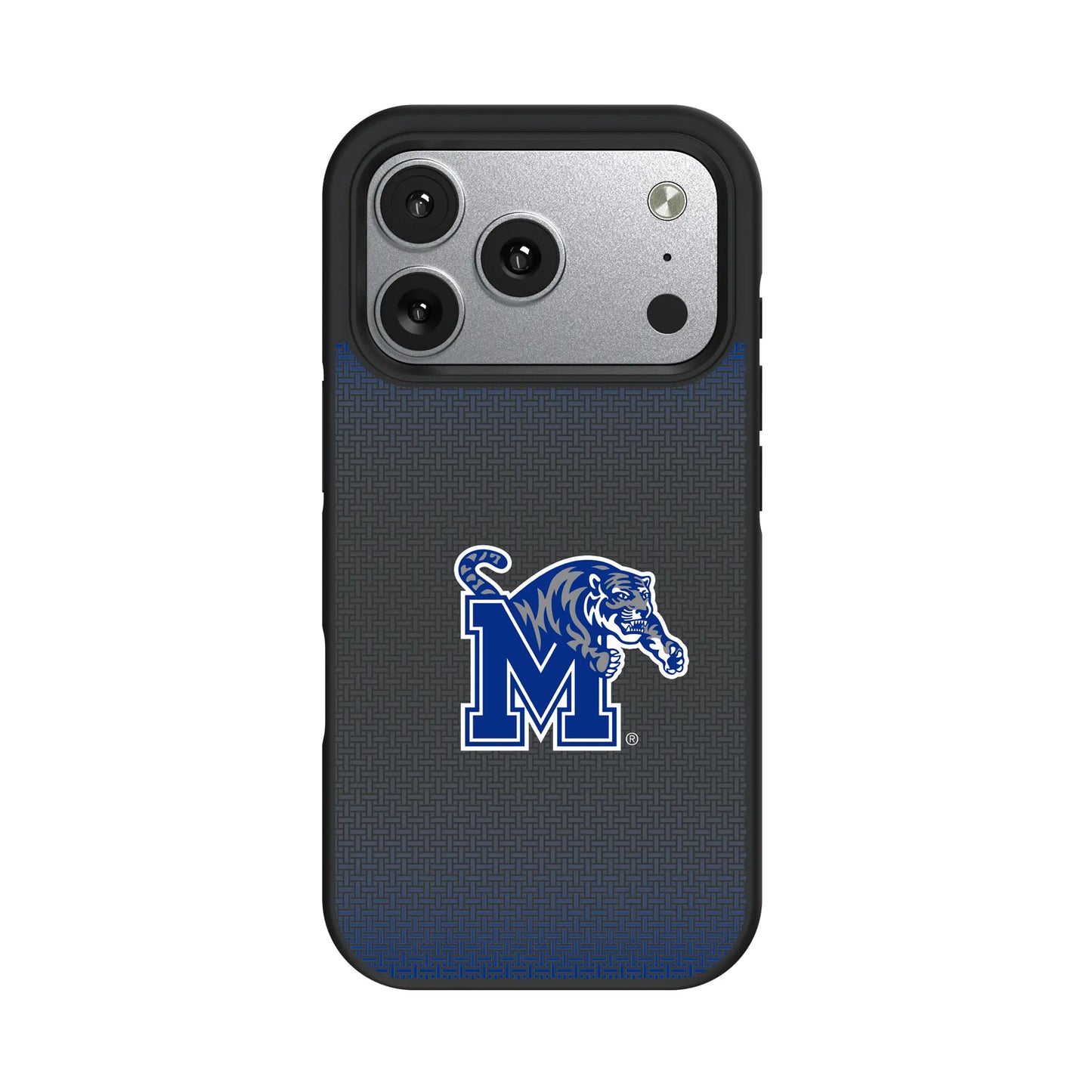 University of Memphis Tigers Linen Bump Phone Case for Apple iPhone