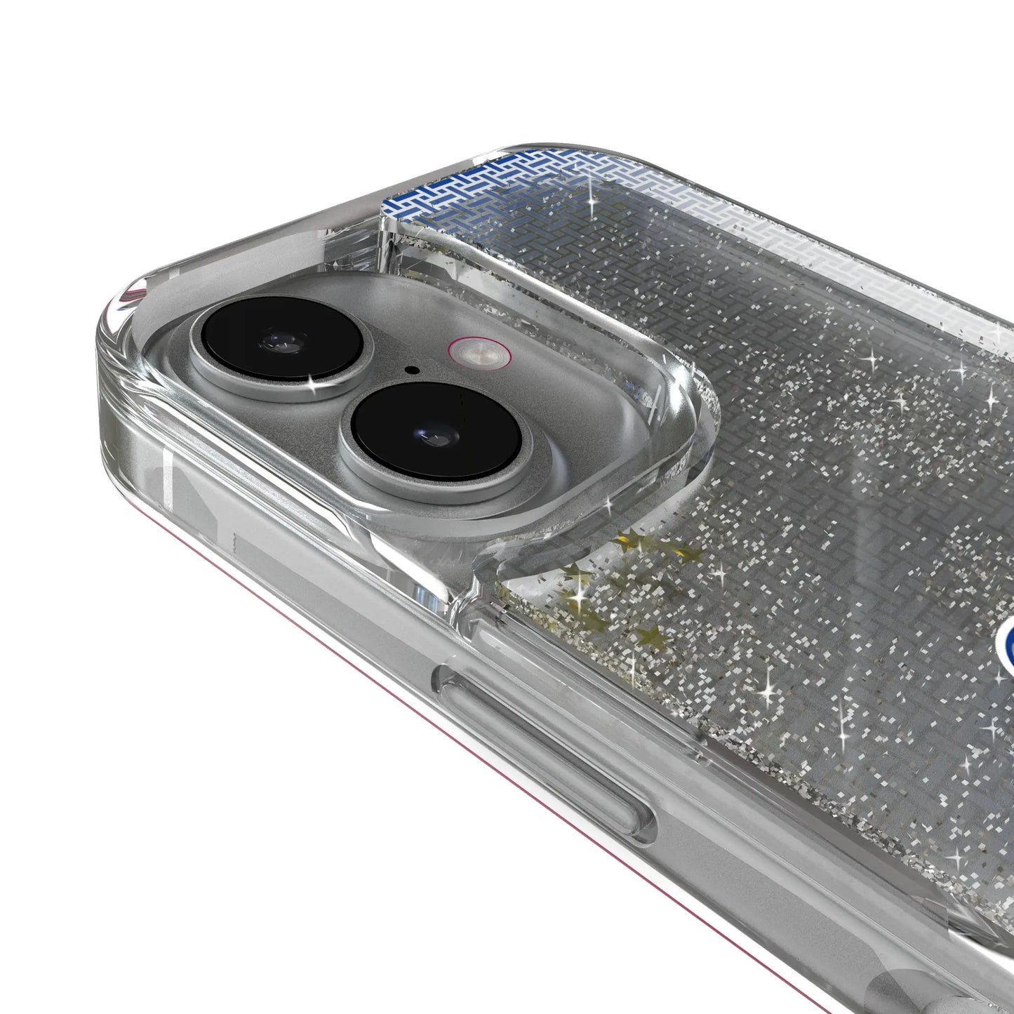 University of Memphis Tigers Linen Glitter Phone Case for Apple iPhone