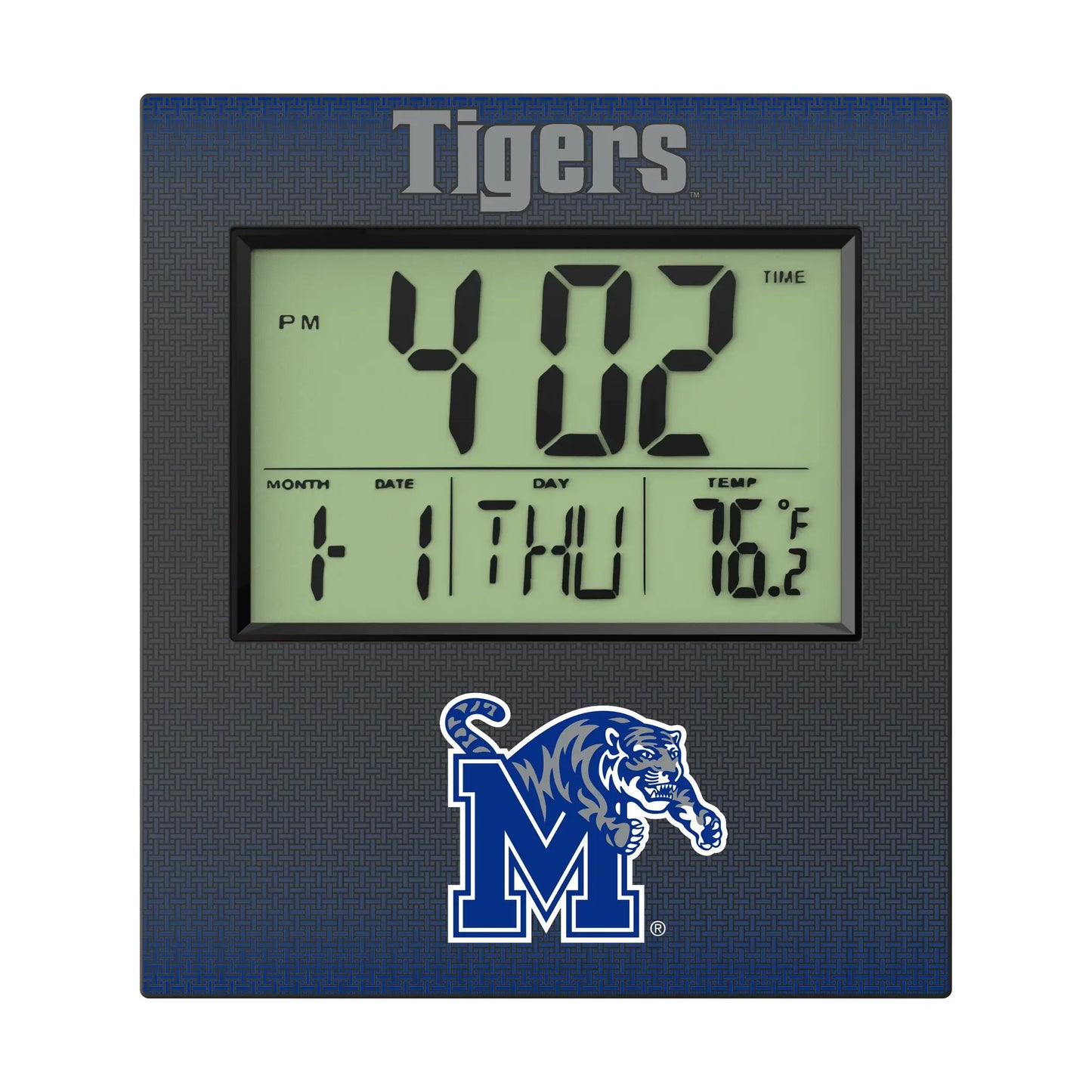 University of Memphis Tigers Linen Wall Clock