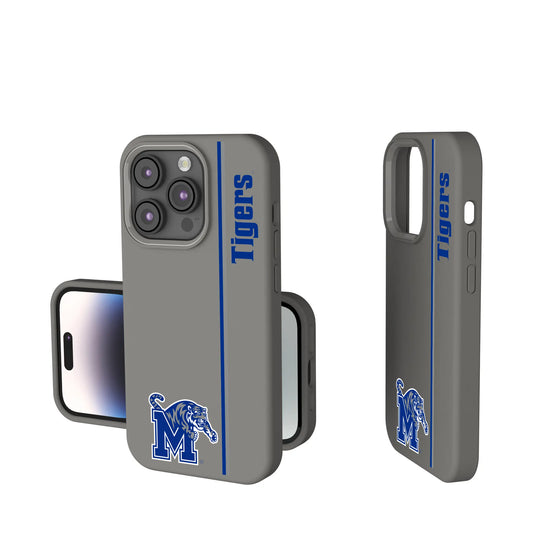 University of Memphis Tigers Sidebar Soft Touch Phone Case for Apple iPhone
