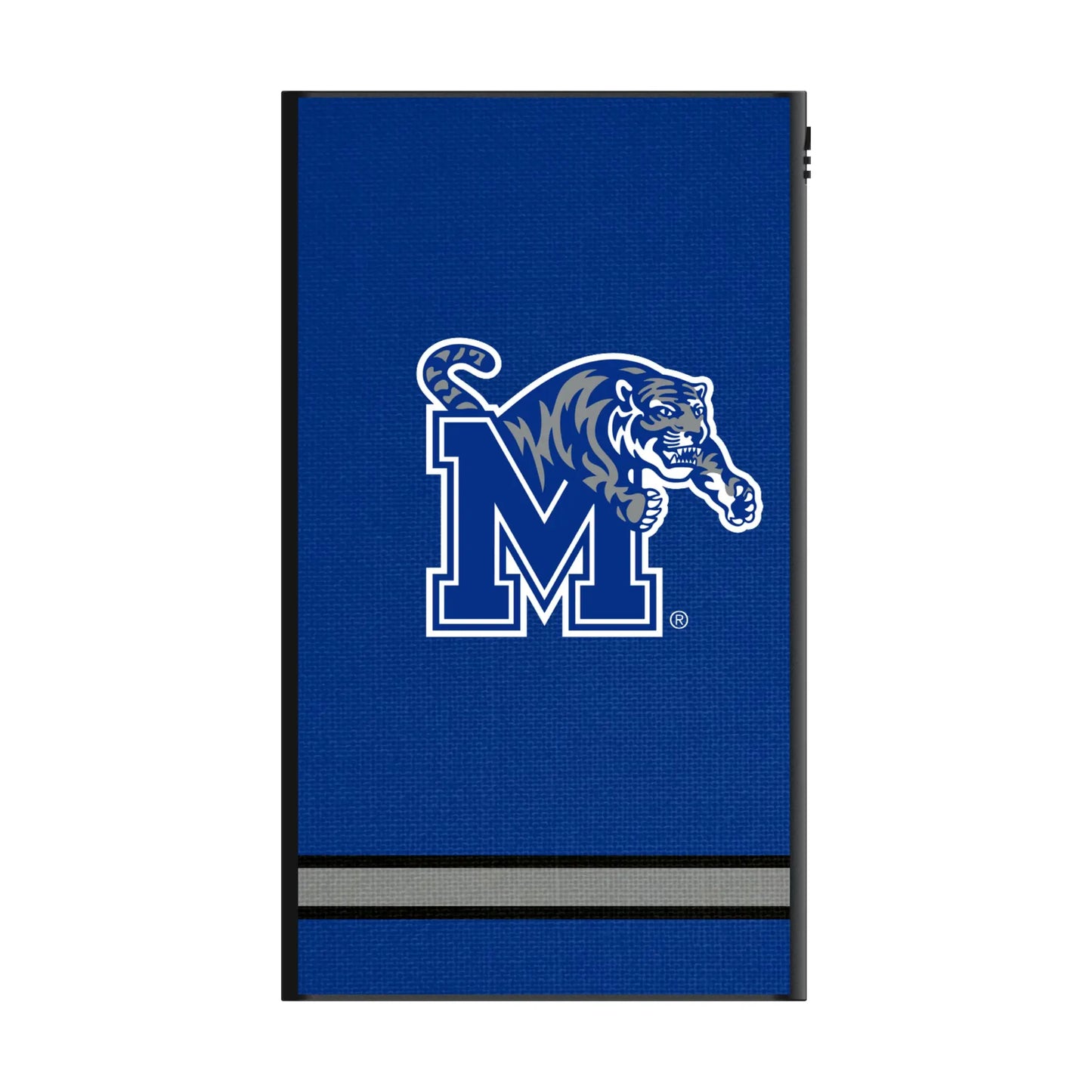 University of Memphis Tigers Stripe 5000mAh Flat Powerbank