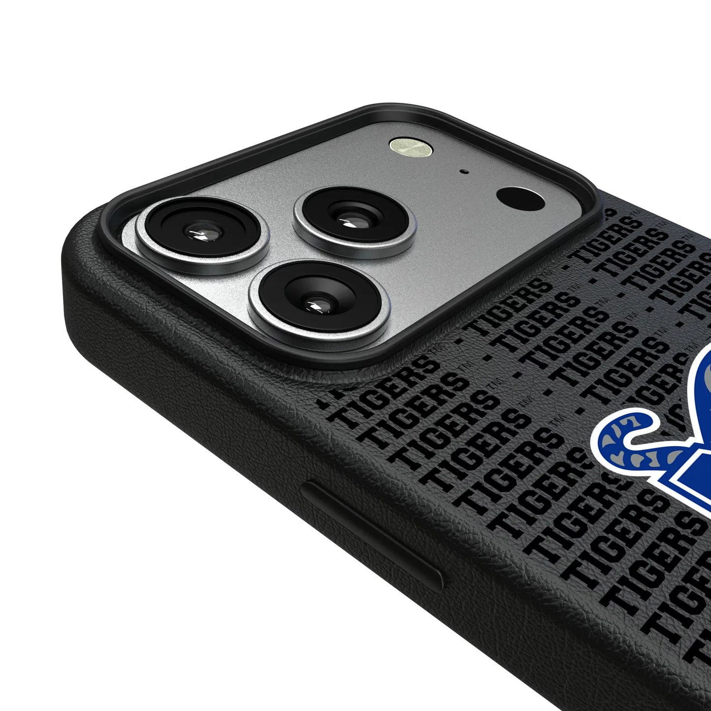 University of Memphis Tigers Text Backdrop MagSafe Compatible Phone Case for Apple iPhone