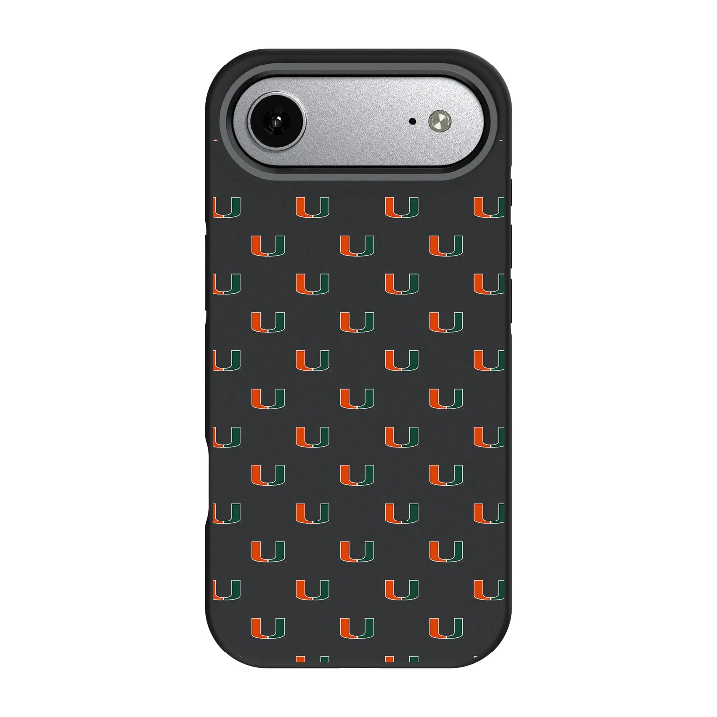 University of Miami Hurricanes Fashion Pattern Bump Phone Case for Apple iPhone