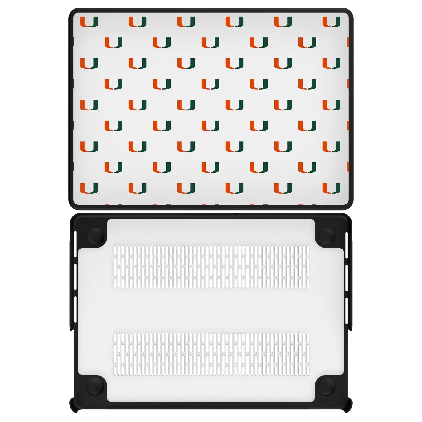 University of Miami Hurricanes Fashion Pattern Laptop Case for Apple MacBook