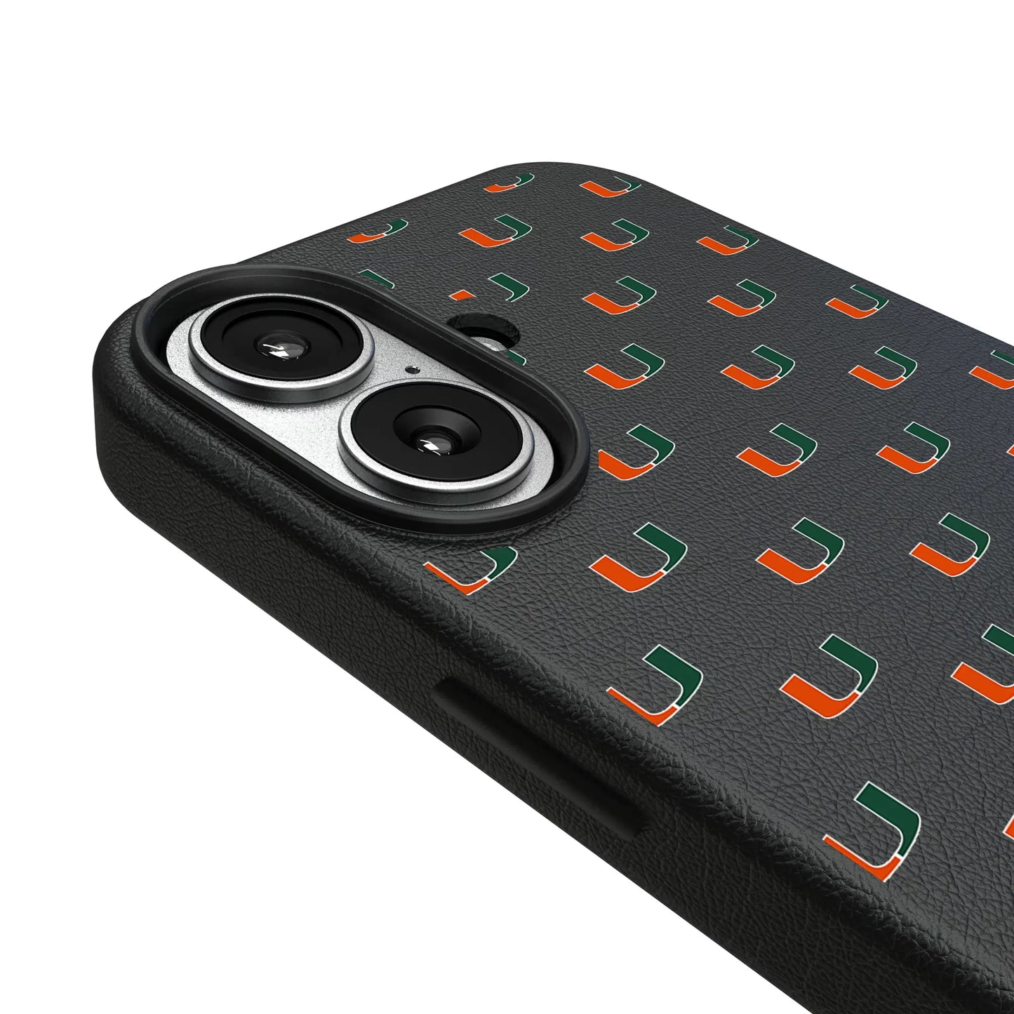 University of Miami Hurricanes Fashion Pattern MagSafe Compatible Phone Case for Apple iPhone