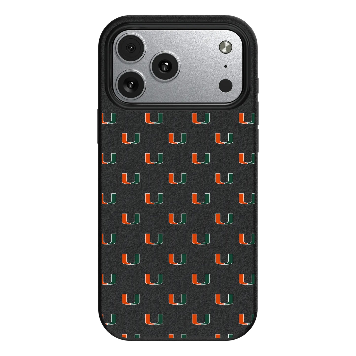 University of Miami Hurricanes Fashion Pattern MagSafe Compatible Phone Case for Apple iPhone