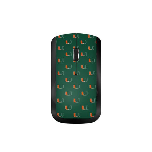 University of Miami Hurricanes Fashion Pattern Wireless Mouse