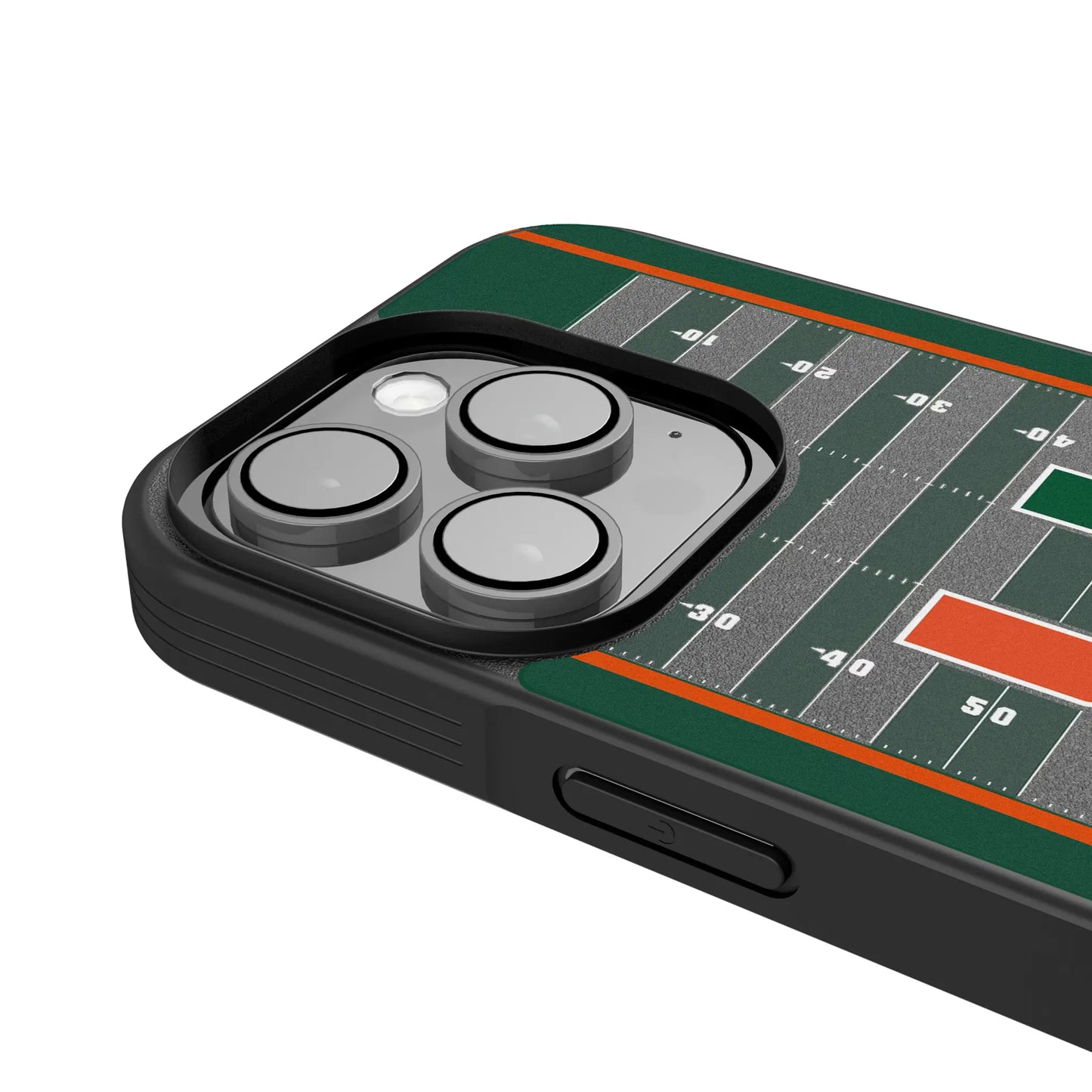 University of Miami Hurricanes Field Bump Phone Case for Apple iPhone