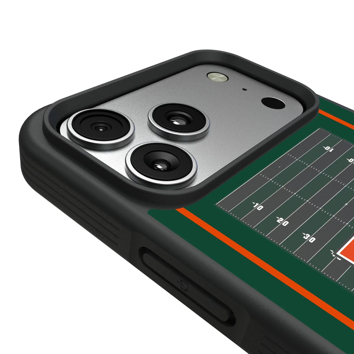 University of Miami Hurricanes Field Bump Phone Case for Apple iPhone