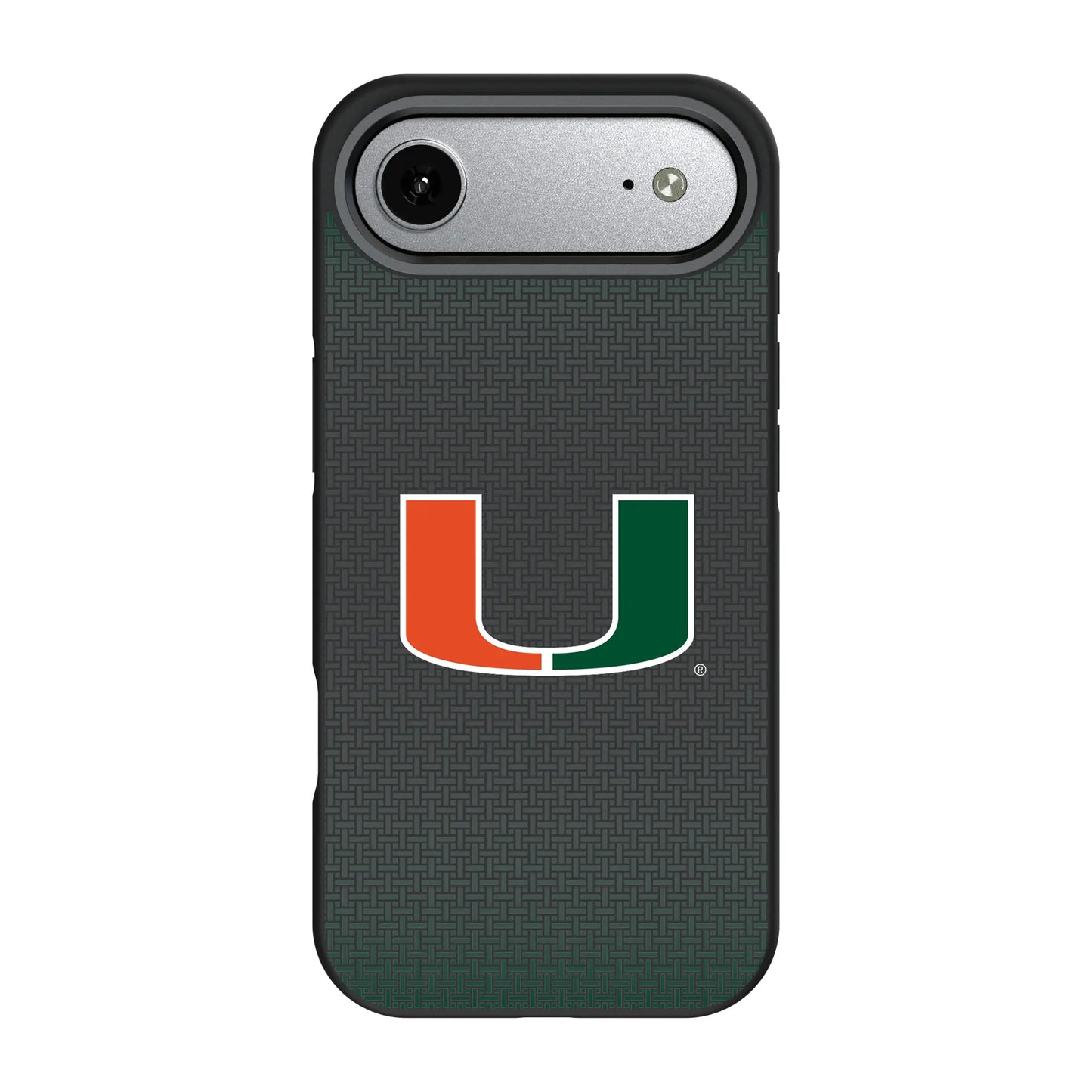 University of Miami Hurricanes Linen Bump Phone Case for Apple iPhone