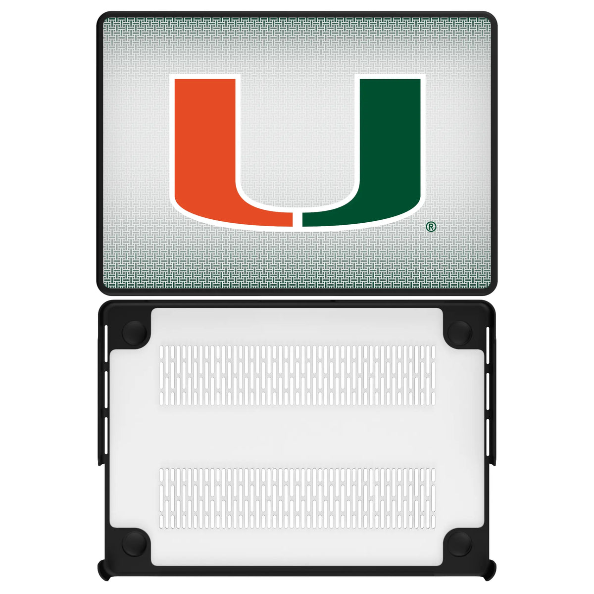 University of Miami Hurricanes Linen Laptop Case for Apple MacBook
