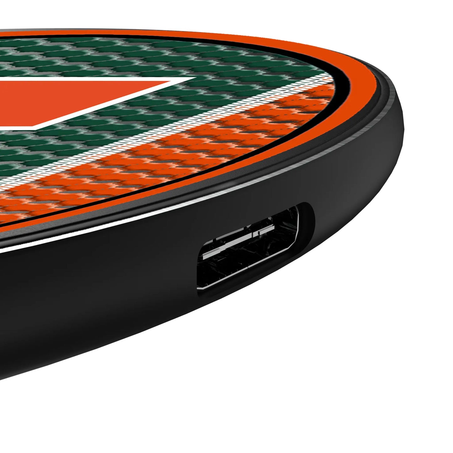 University of Miami Hurricanes Mesh 15-Watt Wireless Charger