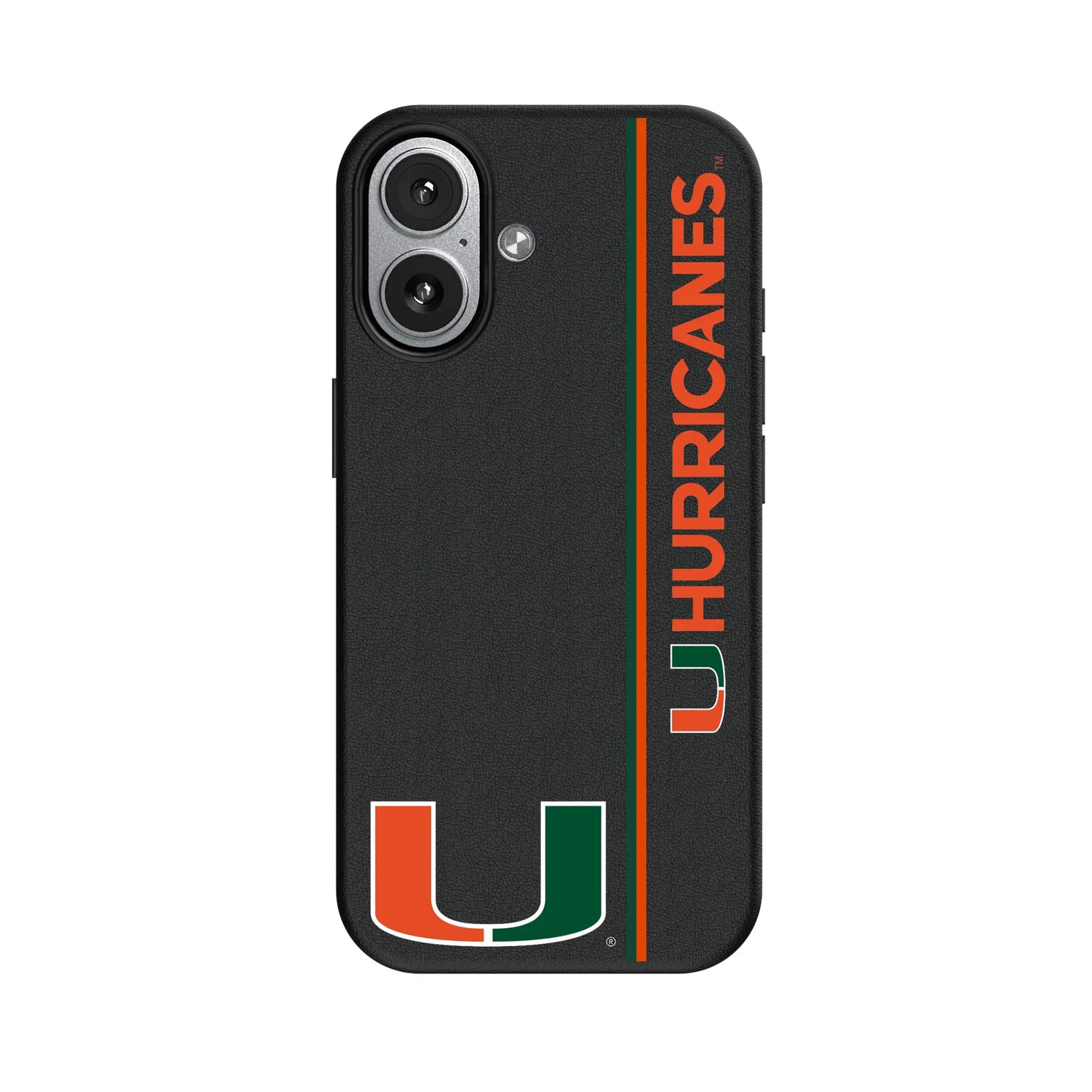 University of Miami Hurricanes Sidebar MagSafe Compatible Phone Case for Apple iPhone